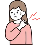 Woman With Stiff Shoulders SVG Icon